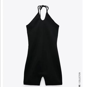 Zara Halter Jumpsuit NWT